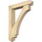 Ekena Millwork Imperial Arts and Crafts Rough Sawn Bracket w/ Offset Brace, Douglas Fir, 6"W x 30"D x 38"H BKT0604X30X38IMP03RDF - alternate 1